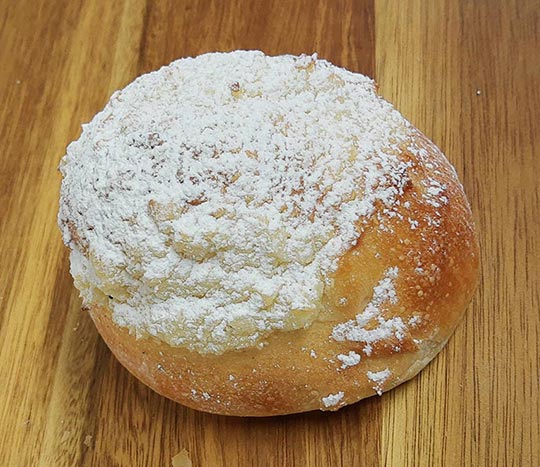 Custard topped Brioche